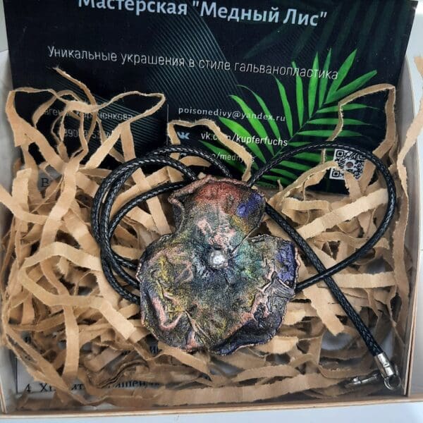 Подвеска "Виола" Медный Лис