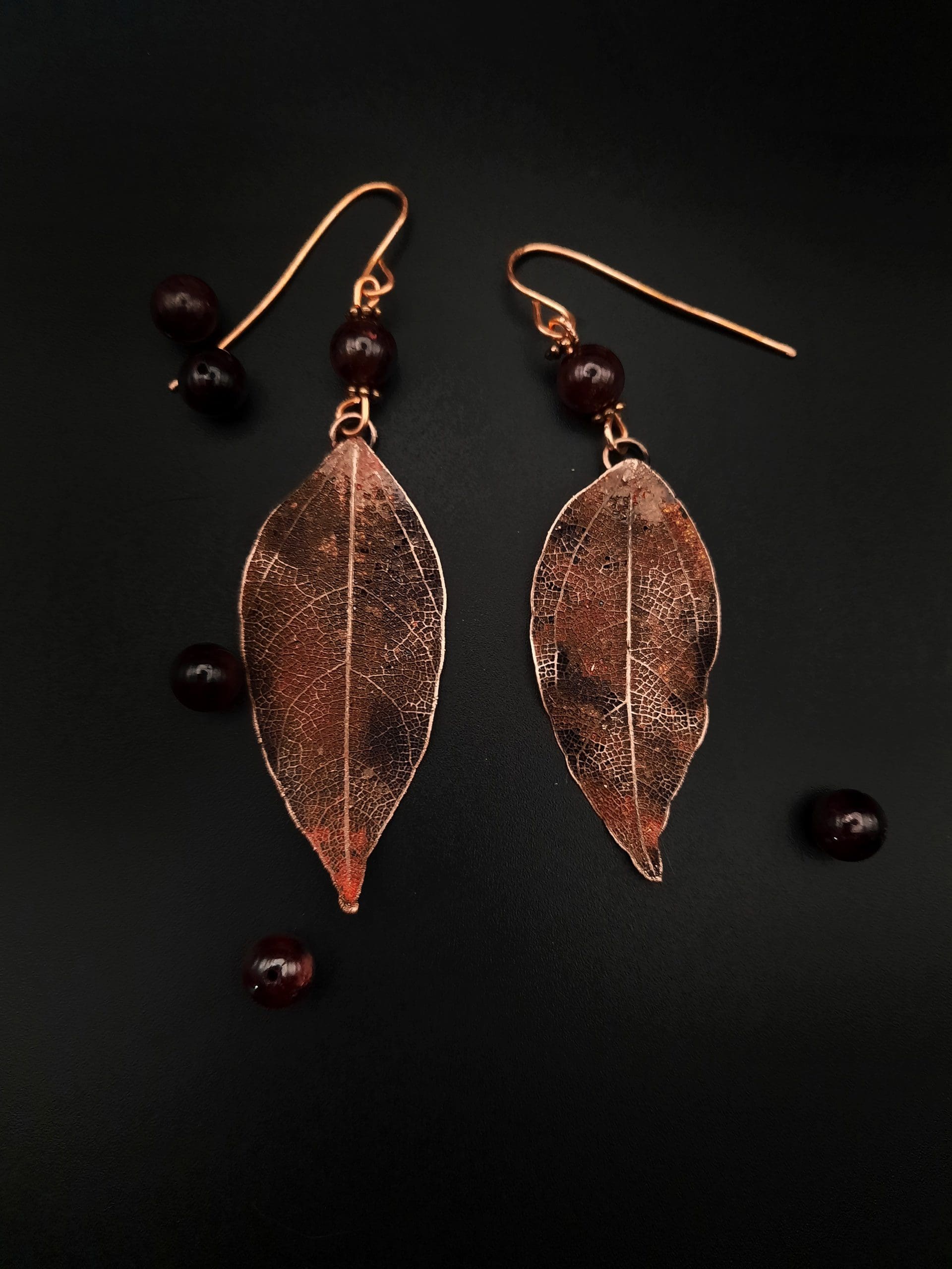 Серьги "Крылья нефилима" Медный Лис 2 Серьги "Крылья нефилима" Медный Лис — изображение 2