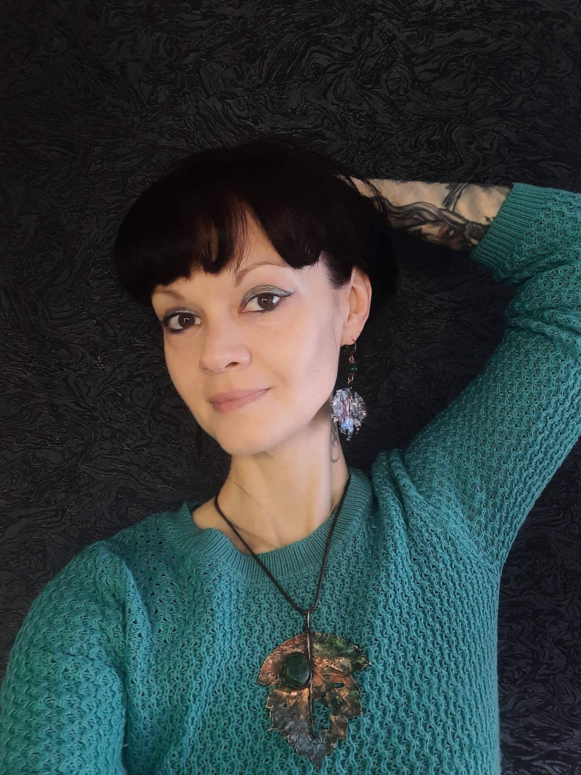 Серьги "Пламя Иркаллы" Медный Лис 3 Серьги "Пламя Иркаллы" Медный Лис — изображение 3