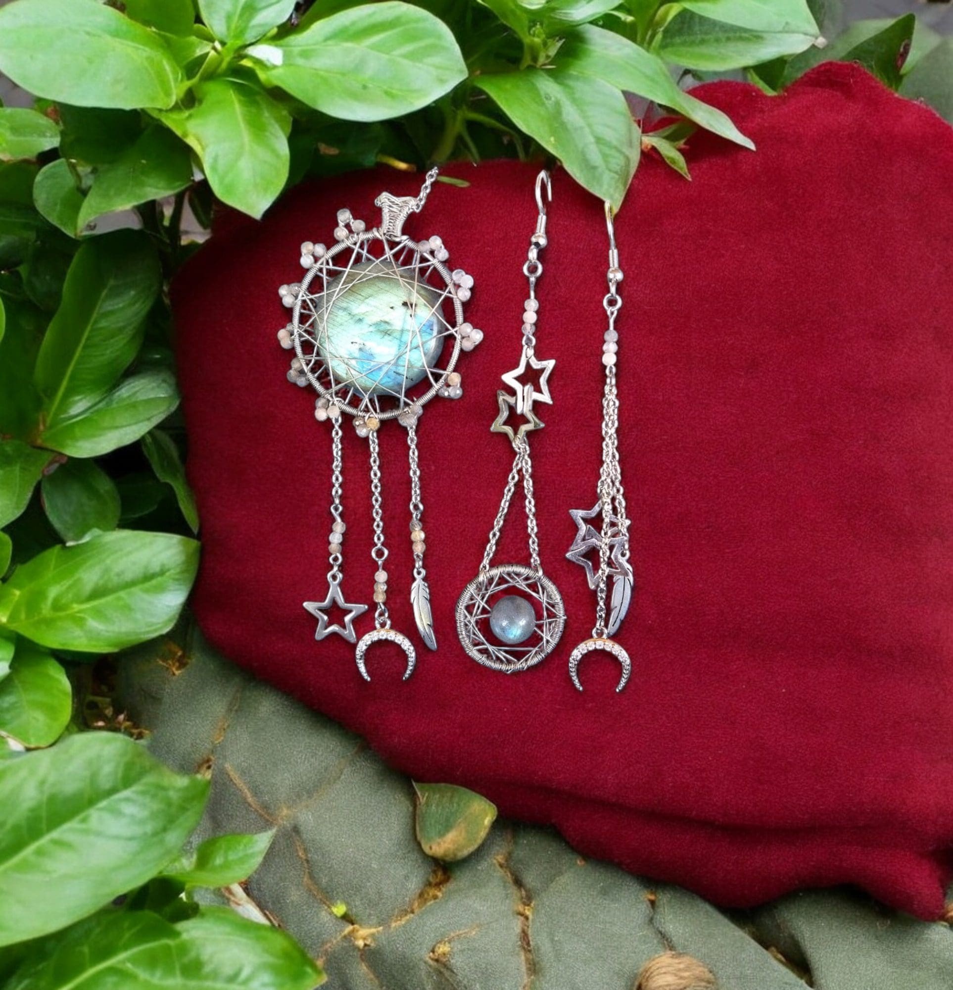 Серьги "Ловцы" Магия Камня 3 Серьги "Ловцы" Магия Камня — изображение 3