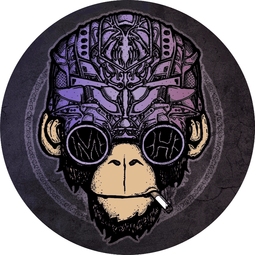 Главная 36 monkey logo circle